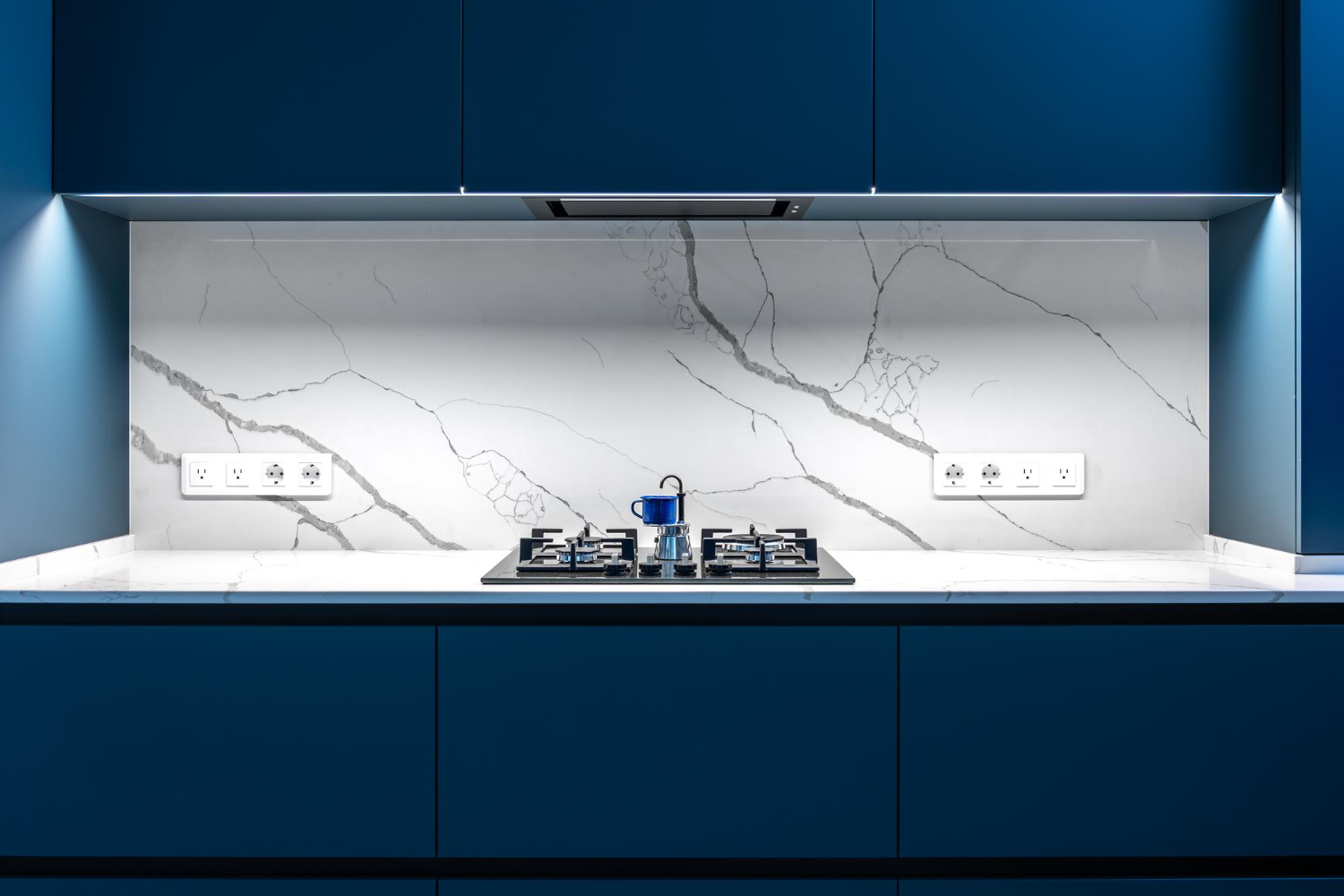 تفصيل مطبخ مودرن فاخر في الرياض - خدمة 3D